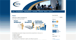 Desktop Screenshot of mra.ie