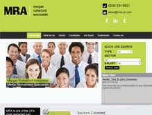 Tablet Screenshot of mra.uk.com