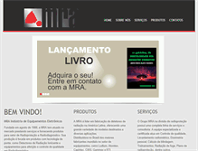 Tablet Screenshot of mra.com.br